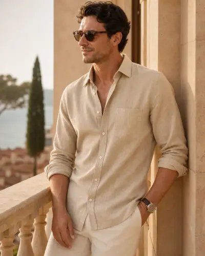 Premium Washed Linen Shirt