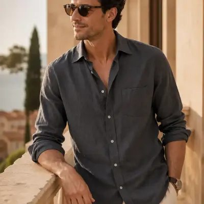 Classic Tailored Linen Shirt
