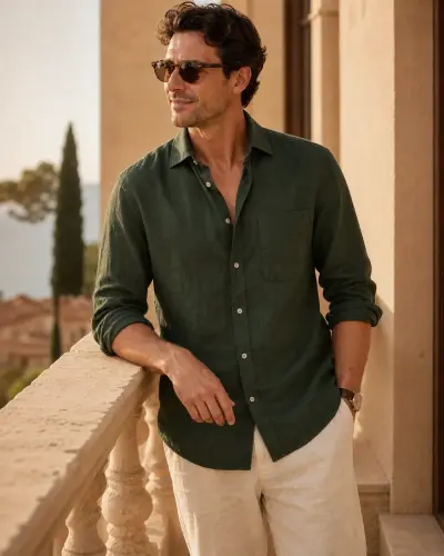 Weekend Escape Linen Shirt