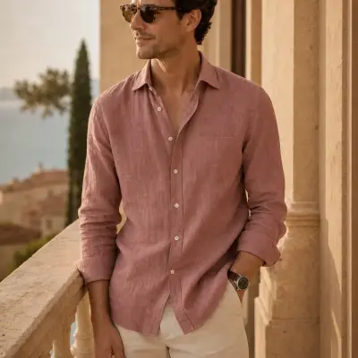 Signature Relaxed-Fit Linen Shirt