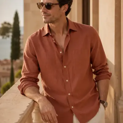 Amalfi Comfort Linen Shirt